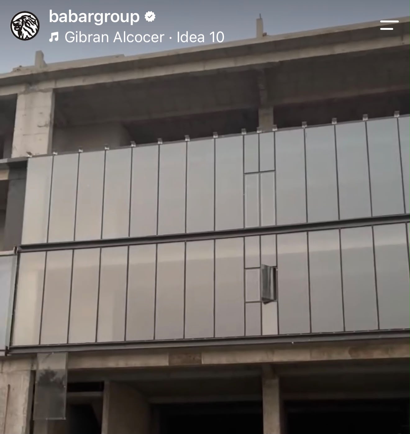 Commercial glass curtain wall and facade project by Babar Glass
